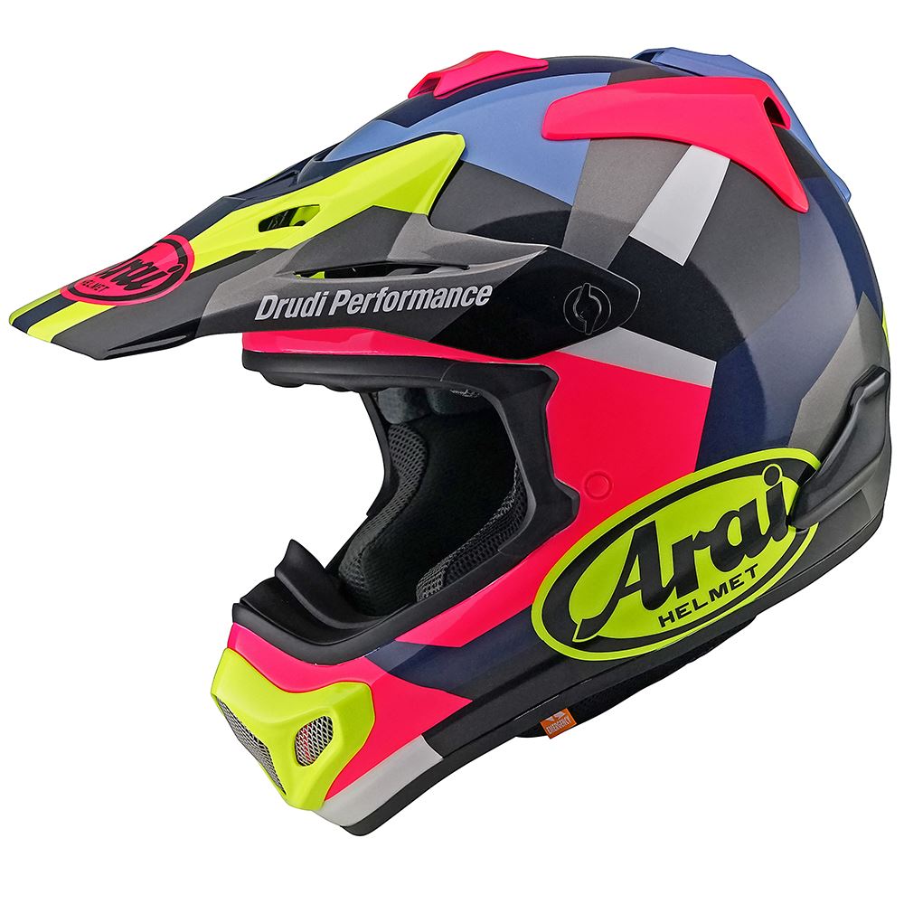 Arai MX-V Motocross Helmet Block Pink
